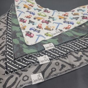 Copper Pearl Baby Bandana Bibs Set